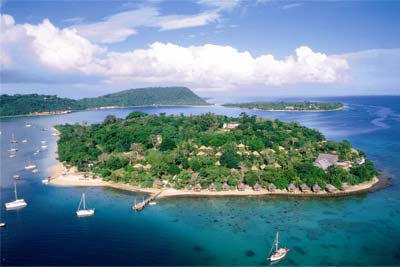 Aerial View of Vanuatu