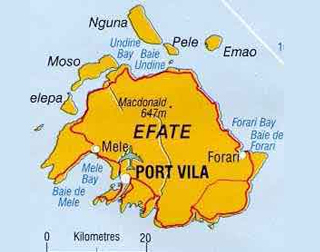 Efate Island Location